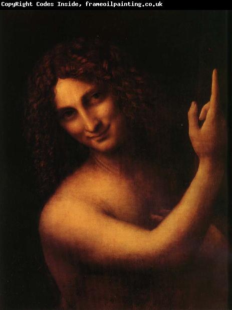 LEONARDO da Vinci Saint jean-Baptiste